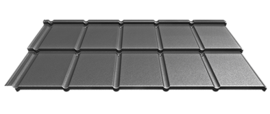 IZI is a bi-module sheet metal roof tile
